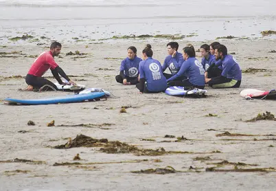 A pr&aacute;ctica do surf regulase para evitar danos as persoas ba&ntilde;istas