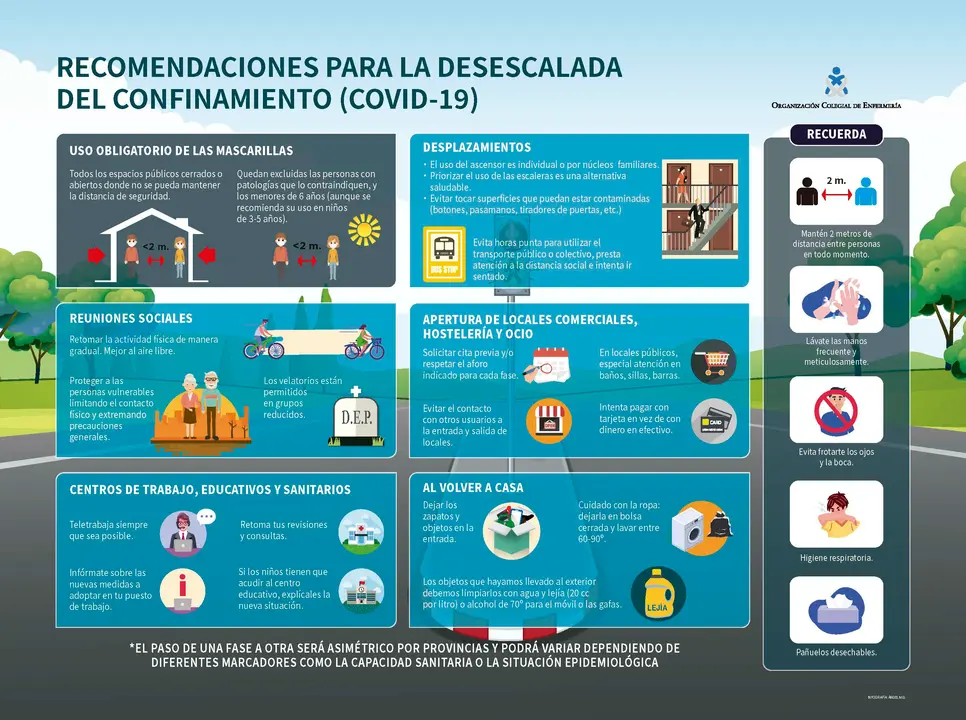 Las enfermeras ofrecen las recomendaciones para evitar repunte de casos 