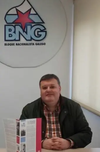 Xoan Manoel Sande, portovoz do Bng da Laracha