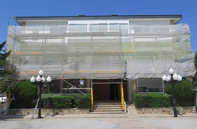 Obras de mellora na Casa do Concello