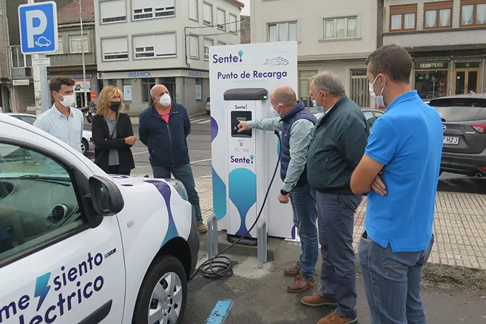 Novo punto de recarga el&eacute;ctrica de veh&iacute;culos
