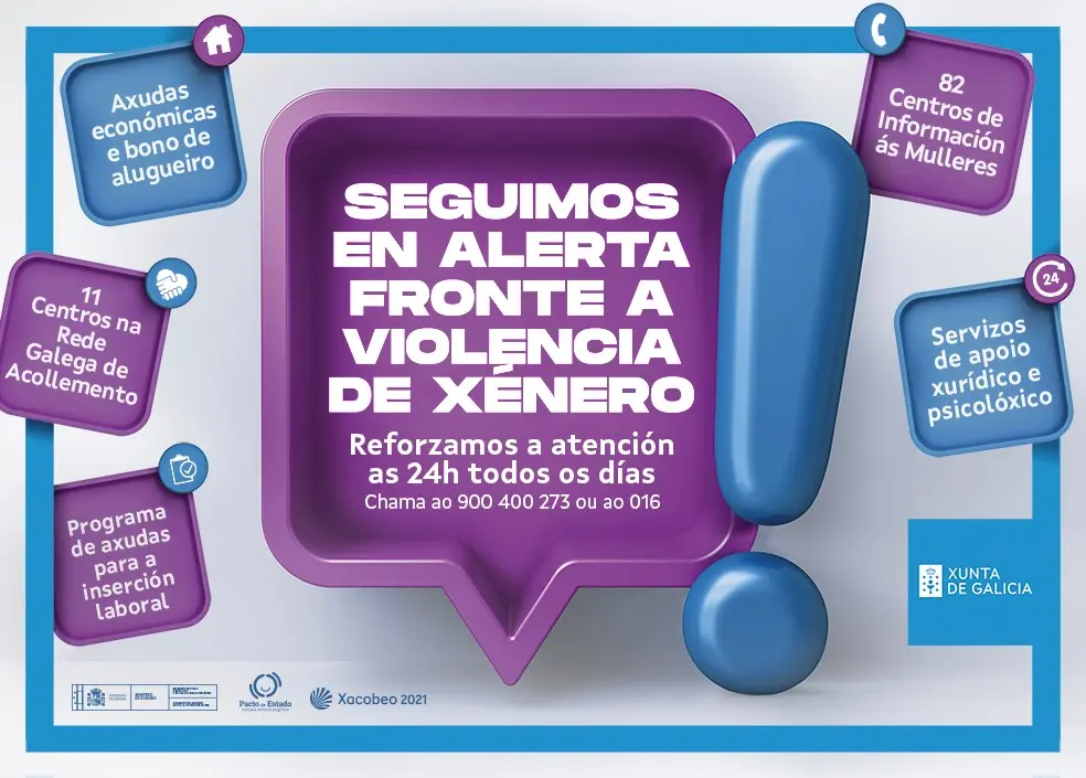 Violencia de x&eacute;nero e medidas da Xunta en tempos de pandemia