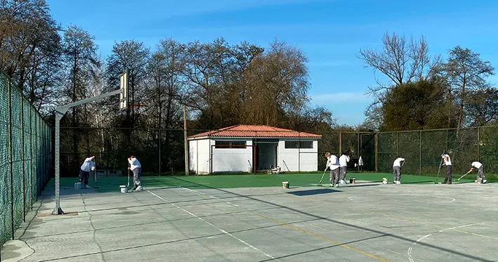 Traballos do obradoiro de emprego A Laracha V