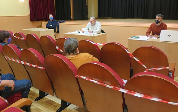 Imaxe do pleno ordinario do Concello da Laracha (arquivo)