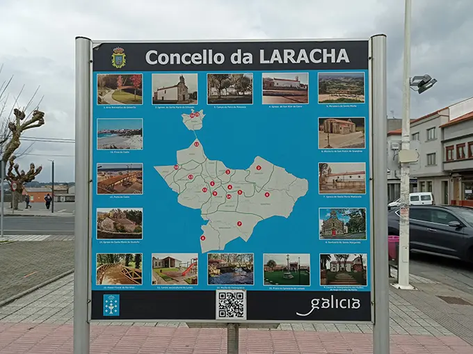 Nova velocidad m&aacute;xima en zonas urbanas na Laracha