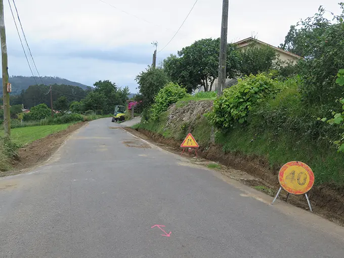 Traballos na estrada O Igrexario, Erboedo