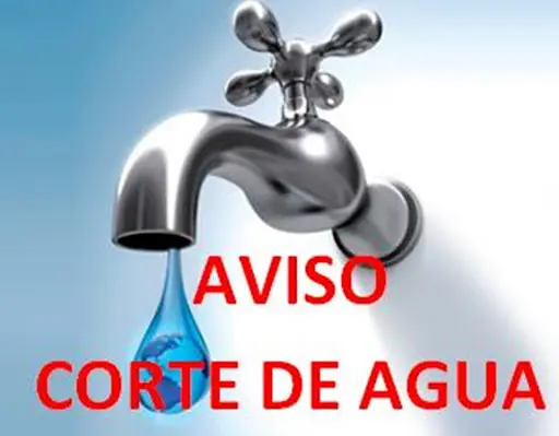 Desde as 00:00 ata as 08:00 horas cortase o suministro de auga