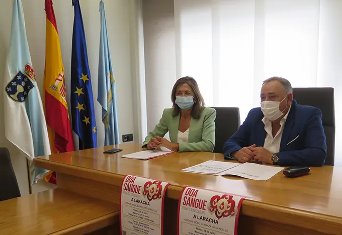 Presentaci&oacute;n da campa&ntilde;a de ver&aacute;n de doaz&oacute;n de sangue na Laracha