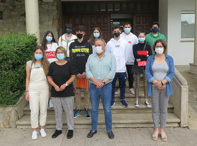 Participantes do programa de voluntariado xuvenil 2021