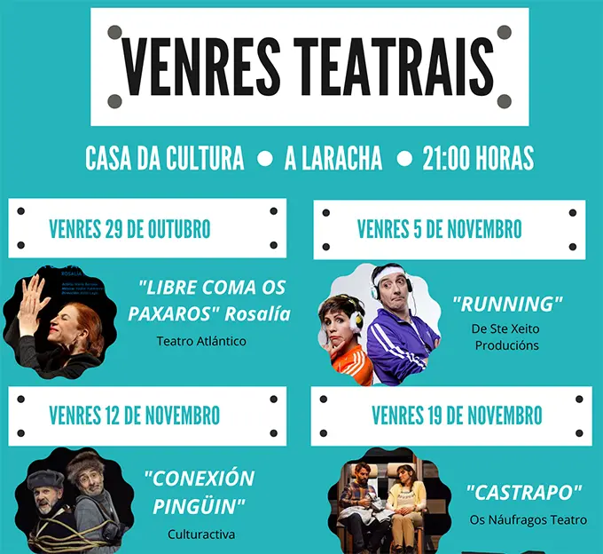 porgrama da nova ediic&oacute;n de Verres Teatrais