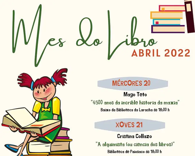 A Laracha s&uacute;mase a celebraci&oacute;n do D&iacute;a Internacional do Libro