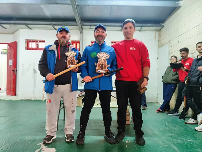 Os tres primeiros postos categor&iacute;a masculino en Nar&oacute;n