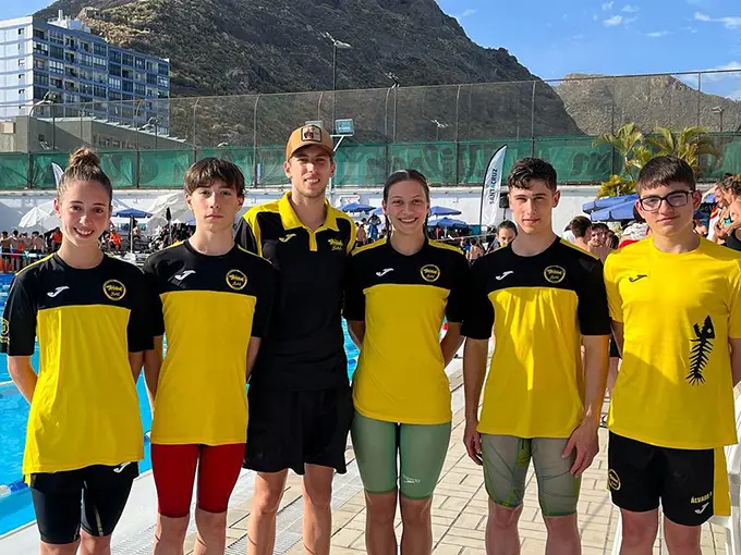 Deportistas del SAL en Tenerife logo da competici&oacute;n