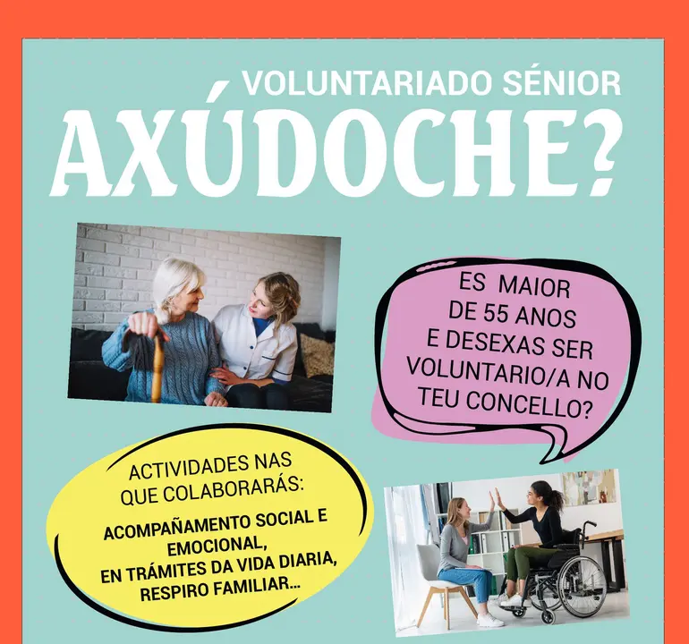 Programa voluntariado senior na Laracha