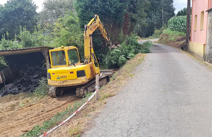 Mellora rede viaria en Vilarmaior, A Laracha