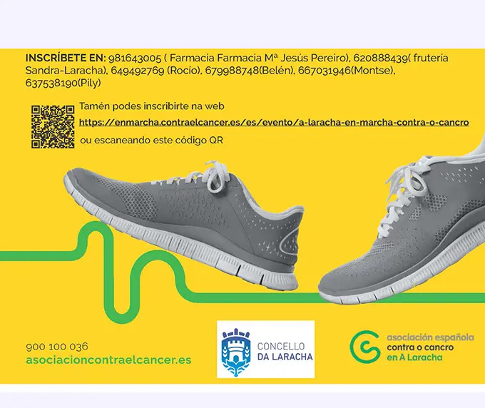 Marcha contra o cancro no Concello da Laracha 2022