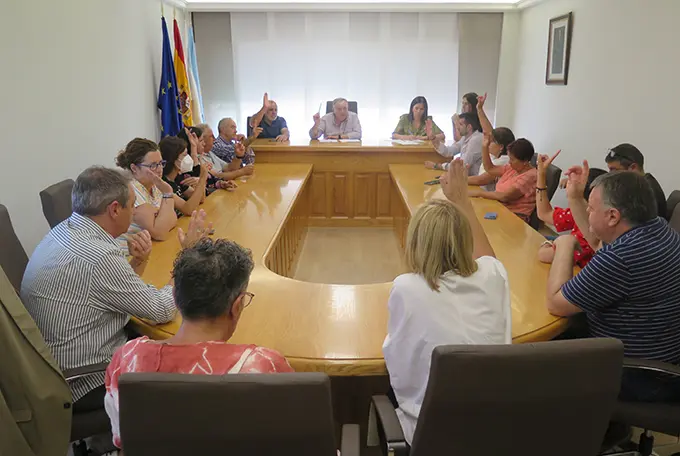 Pleno extraordinario do Concello da Laracha agosto 2022