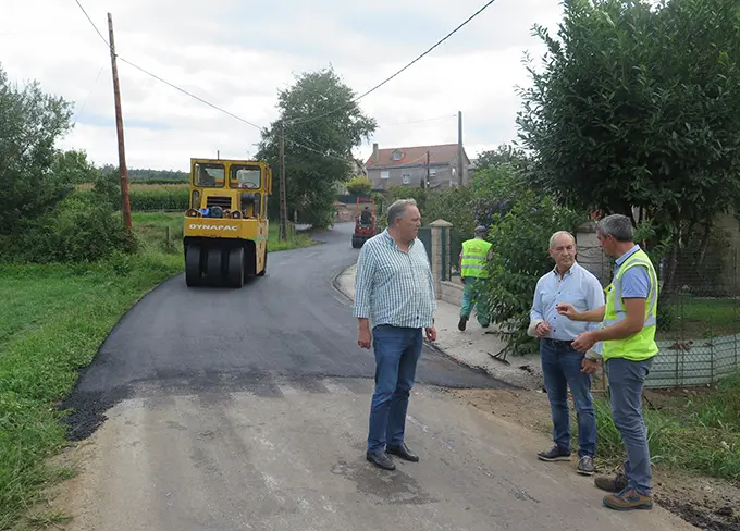 Pavimento en O Vilar, Erboedo