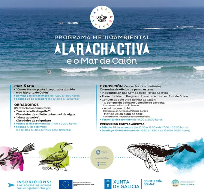 Contidos do programa "A Laracha activa e O Mar de Cai&oacute;n"