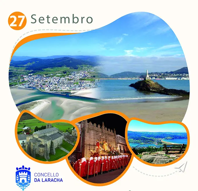 Cartel da proposta de visitar Viveiro e Foz