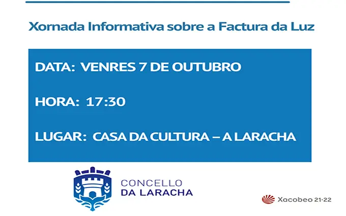 Convocatoria xornadas informativas na Laracha