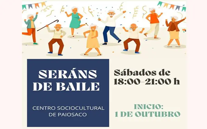 Ser&aacute;ns de Baile no centro sociocultural de Paiosaco, Concello da Laracha