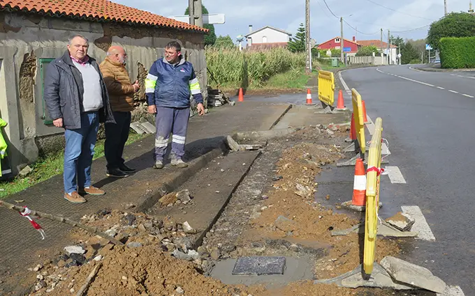 Mellora na rede viaria de Golmar e Vila&ntilde;o