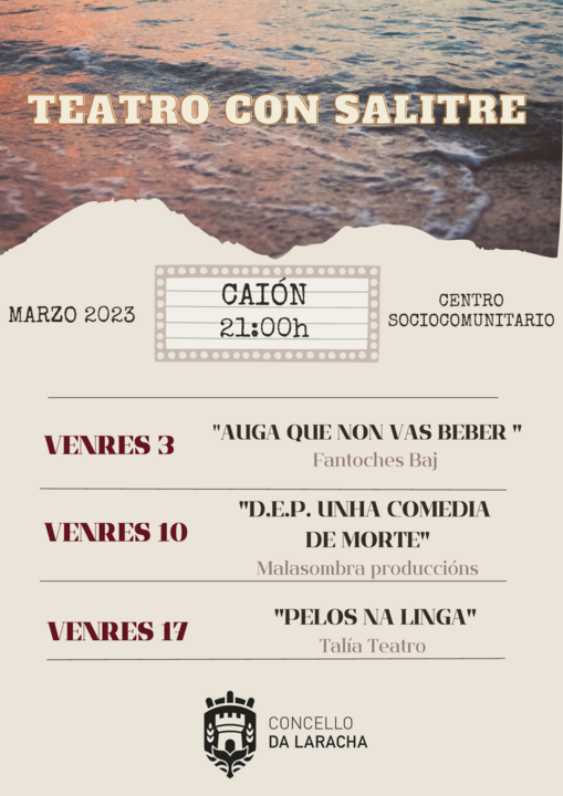 Cartel da nova edici&oacute;n de "Teatro con Salitre".