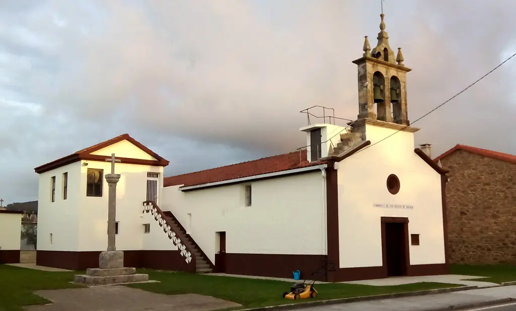 Parroquia de San Benito de Golmar en A Laracha.