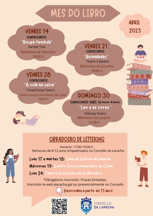 Programa do Mes do Libro en A Laracha.