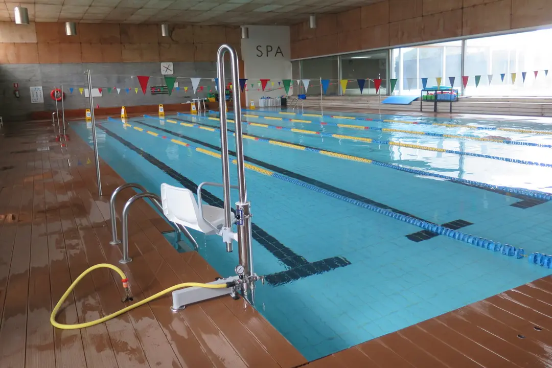 Piscina municipal de A Laracha.