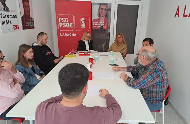 La candidata a la alcald&iacute;a en la reuni&oacute;n con la gerente de SEA