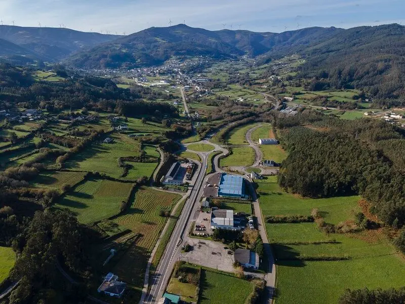Pol&iacute;gono industrial de Mondo&ntilde;edo.