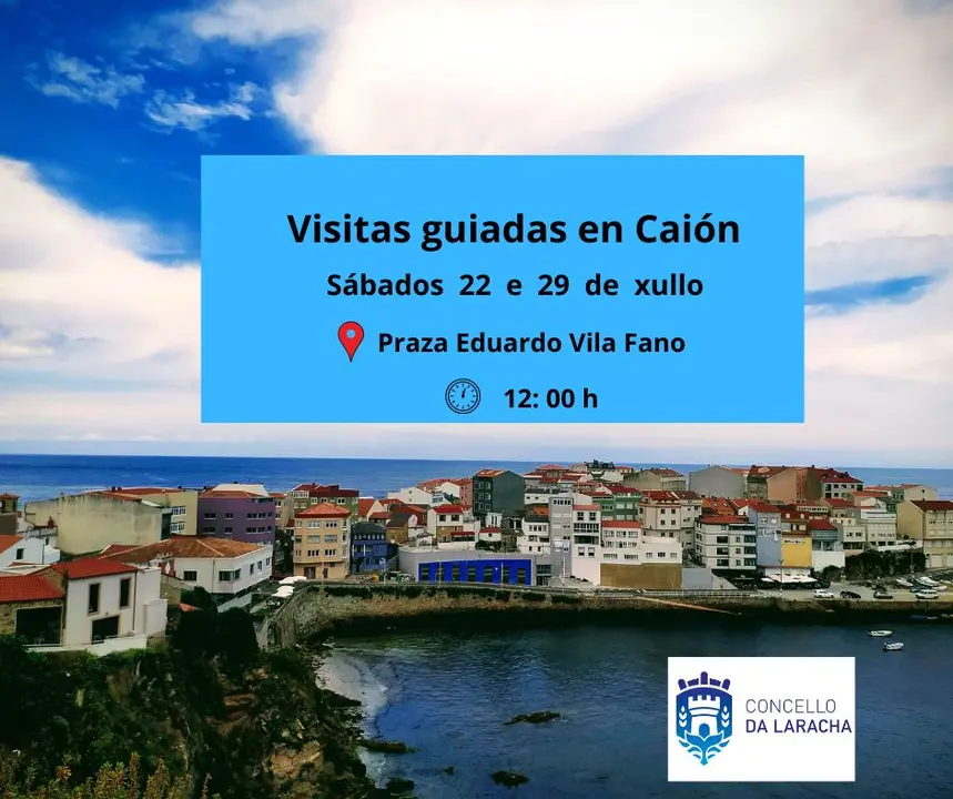 Visitas guiadas pola Vila de Cai&oacute;n.