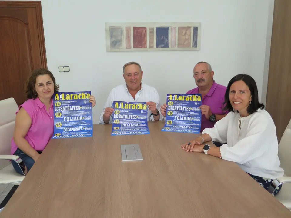 cartel festas 2023 laracha