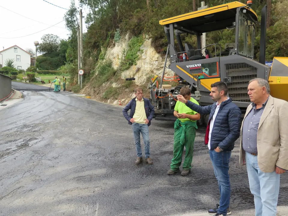 Mellora na rede viaria da parroquia de Lendo.