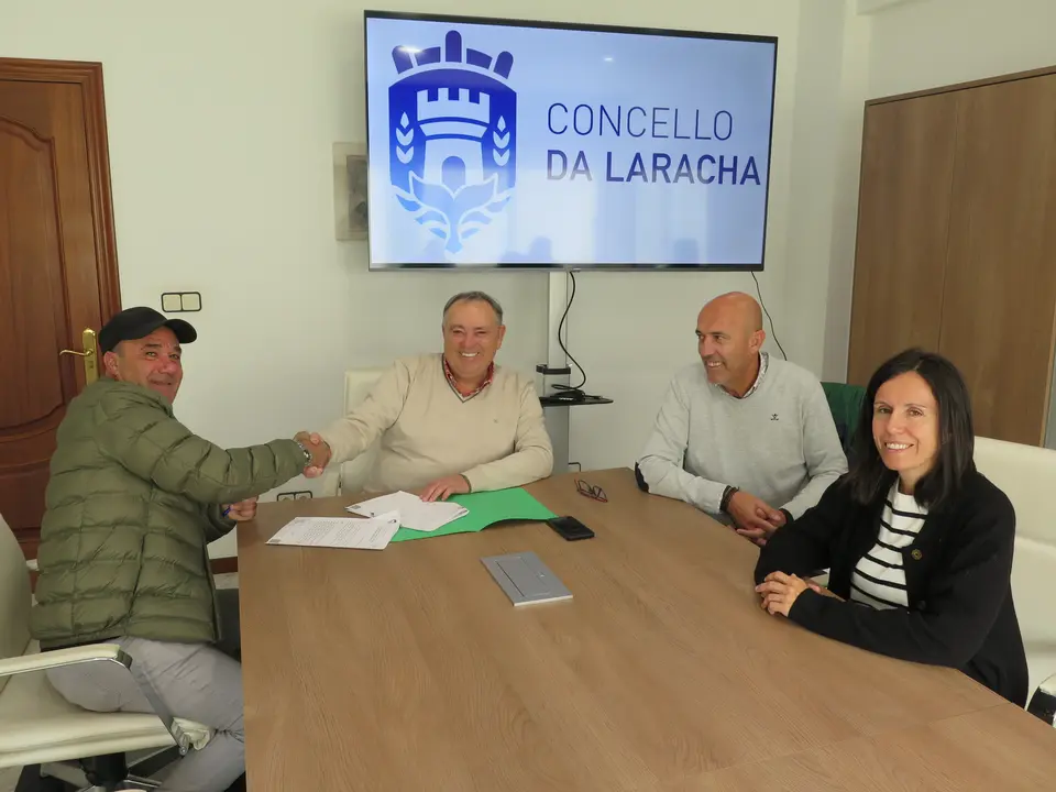 Asinado o convenio de colaboraci&oacute;n coa Confrar&iacute;a de Pescadores de Cai&oacute;n para 2024.