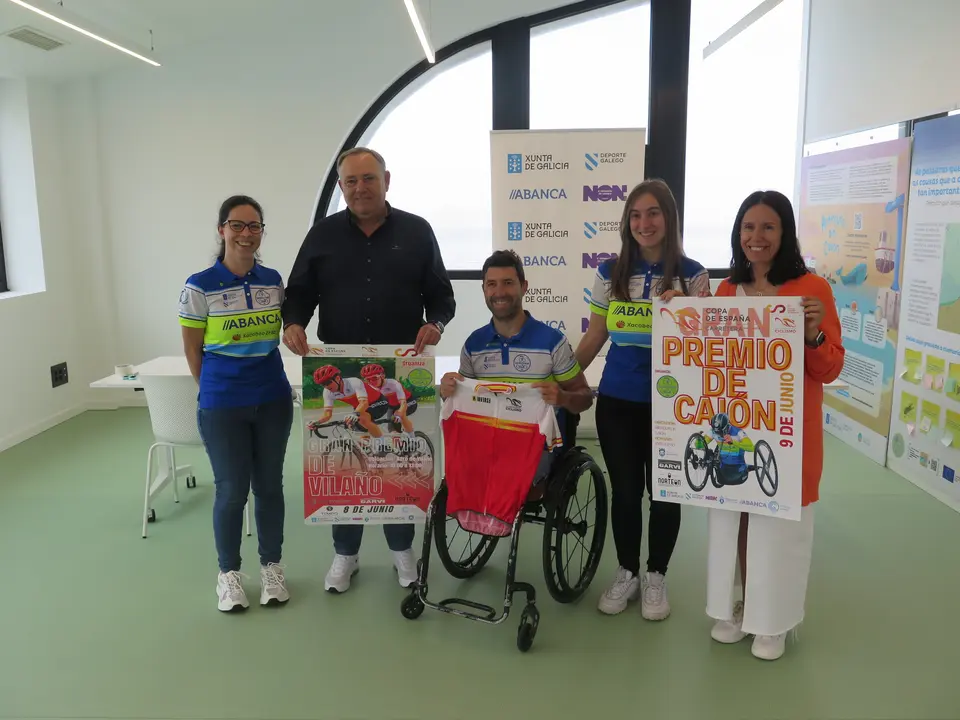 Presentaci&oacute;n das probas da Copa de Espa&ntilde;a de ciclismo paral&iacute;mpico.