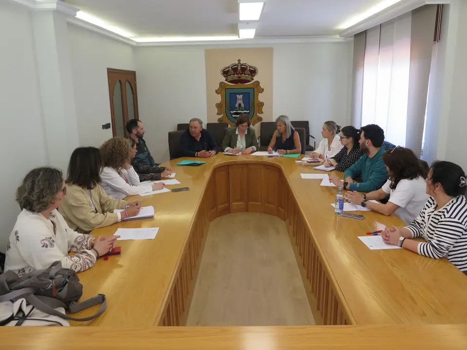 Mesa educativa e sanitaria contra a violencia de xénero.