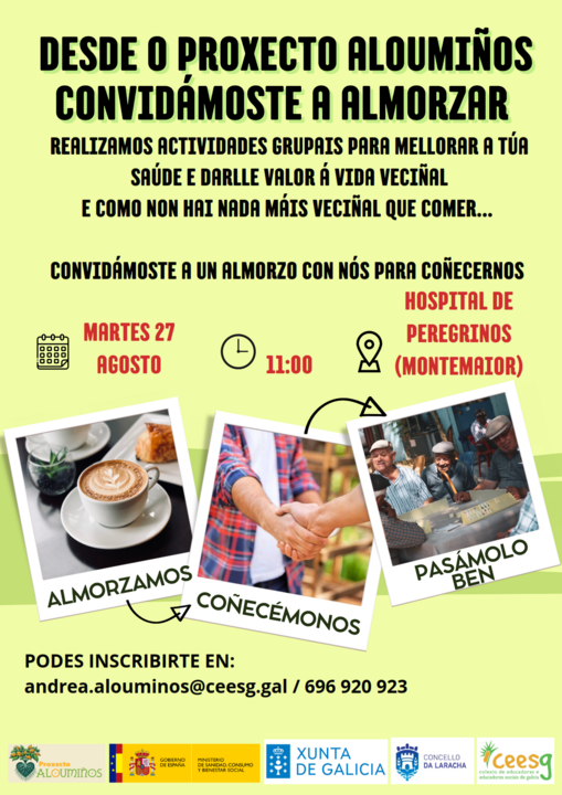 Montemaior acolle un almorzo informativo do proxecto Aloumi&ntilde;os.