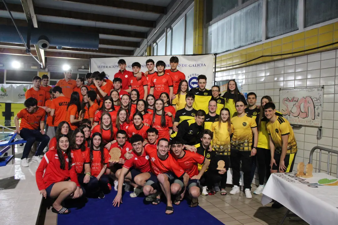 O Club Salvamento Acu&aacute;tico Laracha no Campionato Galego de Distancias Curtas.