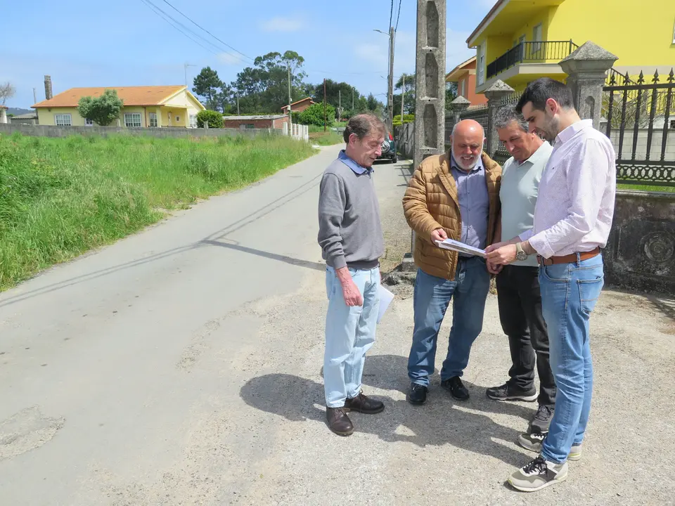 Comezo dos proxectos de mellora viaria en Cabovila&ntilde;o e Lendo.