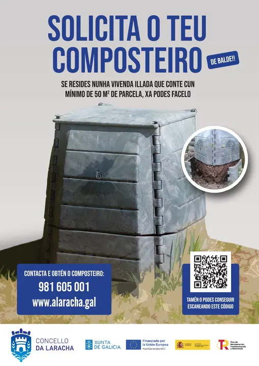 O Concello impulsa unha nova campa&ntilde;a de compostaxe dom&eacute;stica.