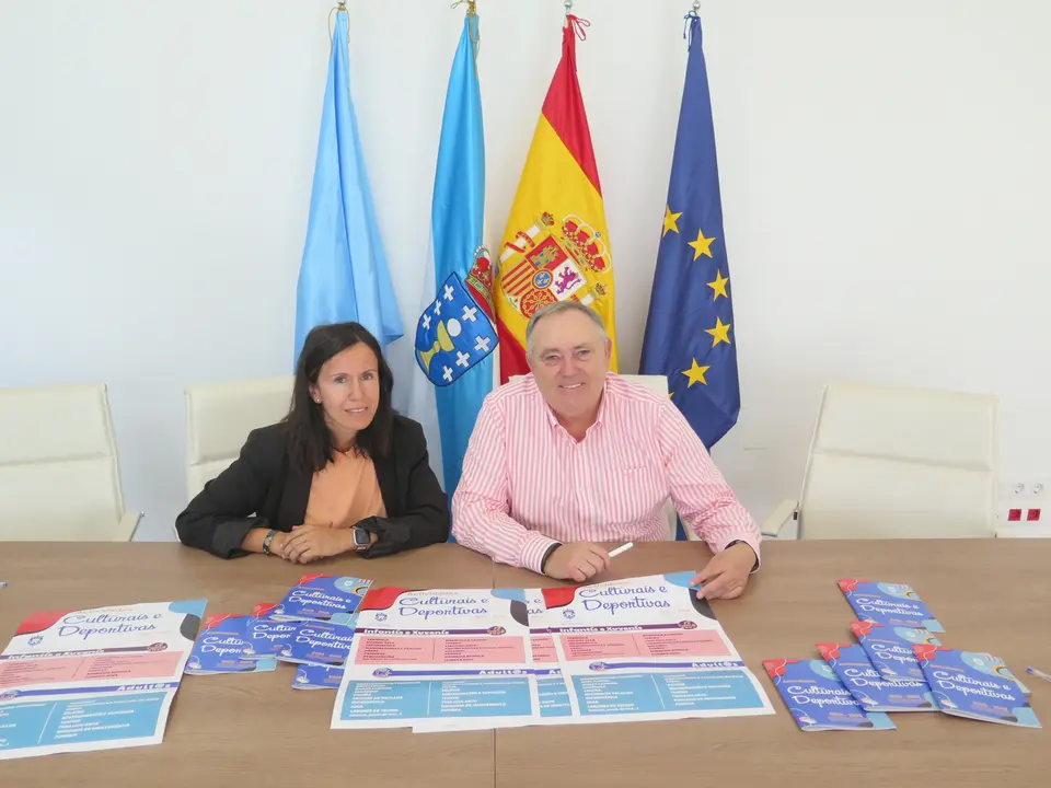 Presentaci&oacute;n  do programa das actividades culturais e deportivas na Laracha.