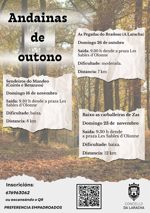 Nova edici&oacute;n do programa "Andainas de Outono".