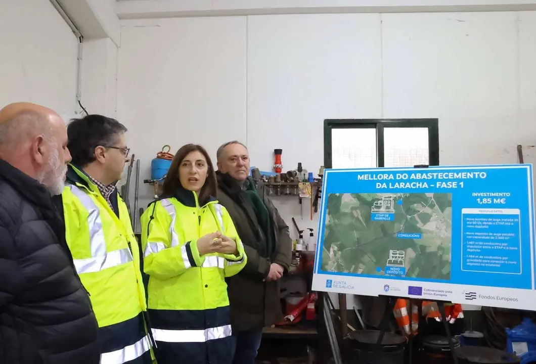 Mejora de la red de abastecimiento de A Laracha.