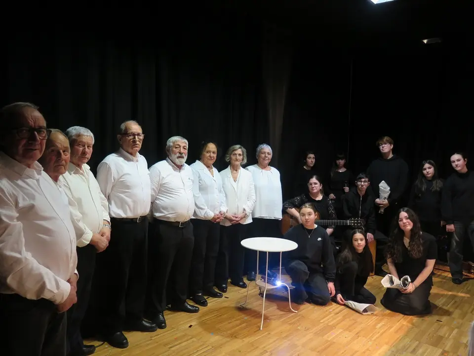 Uni&oacute;n de Coros, ganadores del concurso de Panxoli&ntilde;as.