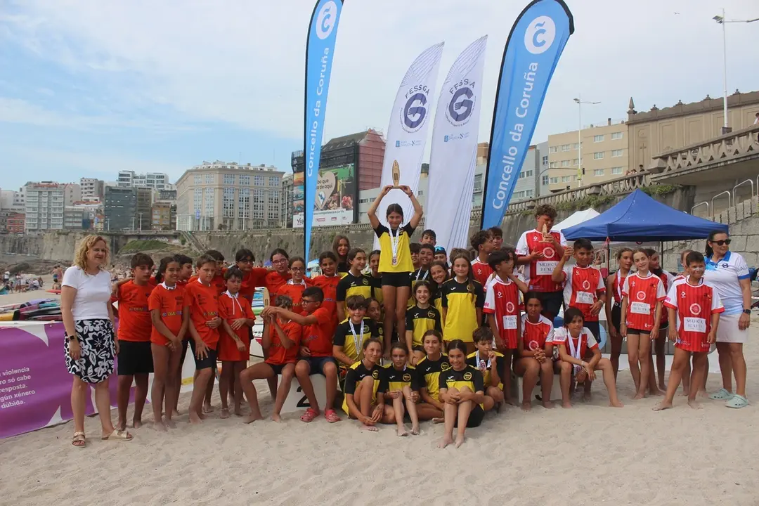 El Club SAL firma una brillante actuaci&oacute;n en los Campeonatos Gallegos de Playa.