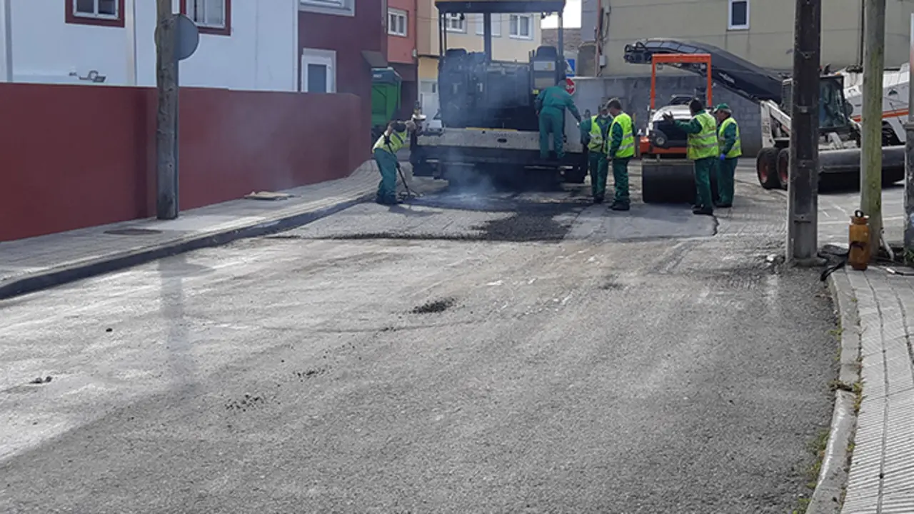 Imaxe de arquivo mellora rede viaria na Laracha