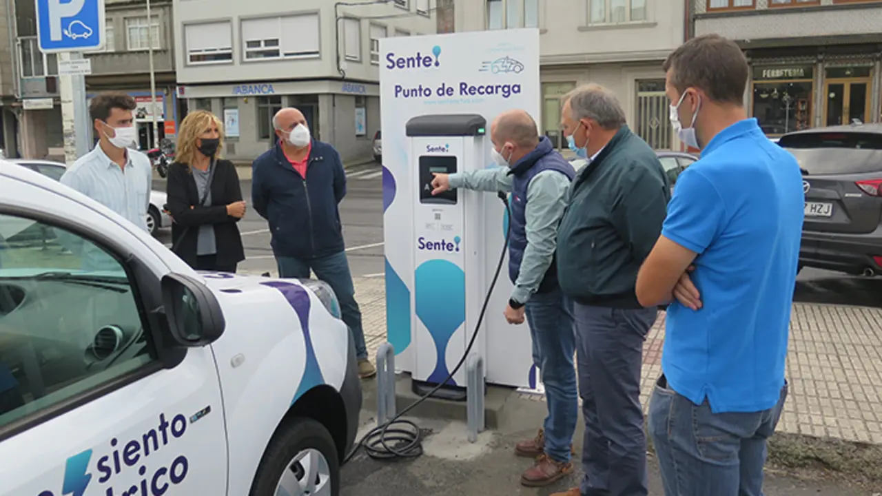 Novo punto de recarga el&eacute;ctrica de veh&iacute;culos